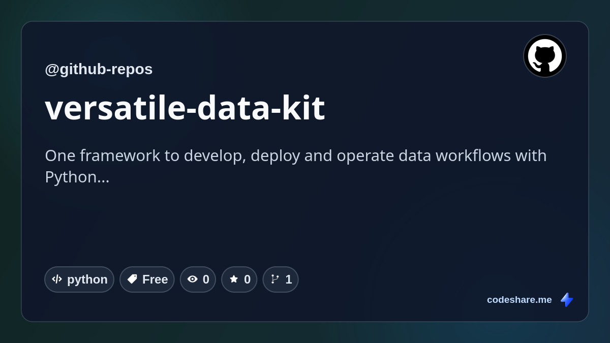 versatile-data-kit