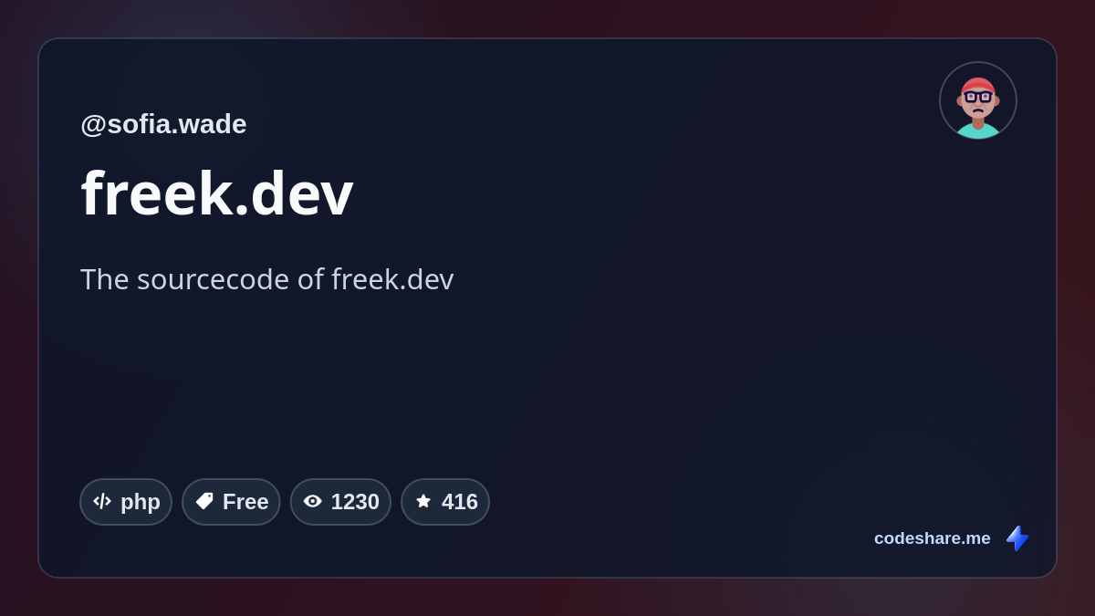 freek.dev