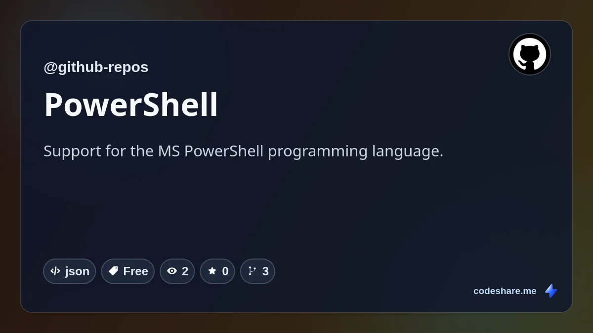 PowerShell