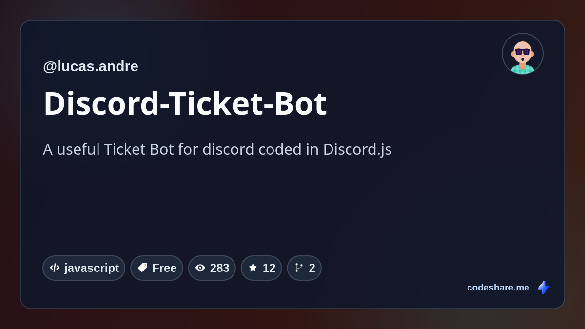 Discord-Ticket-Bot