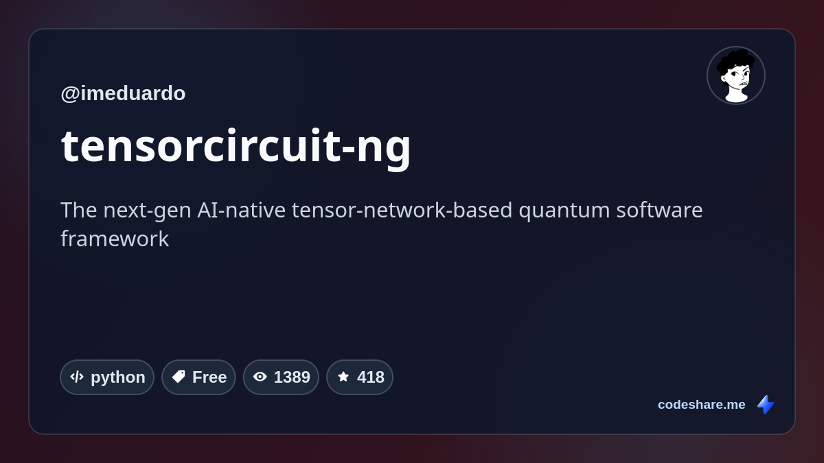 tensorcircuit-ng