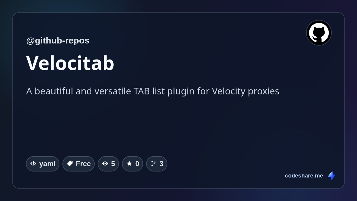 Velocitab