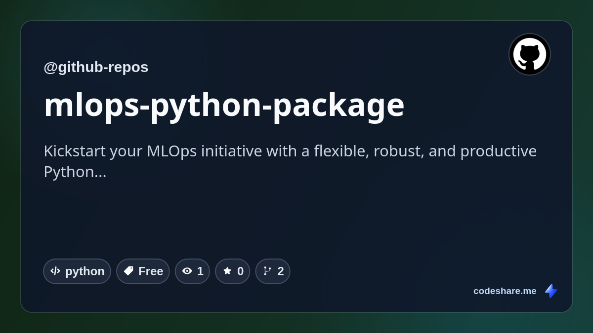 mlops-python-package