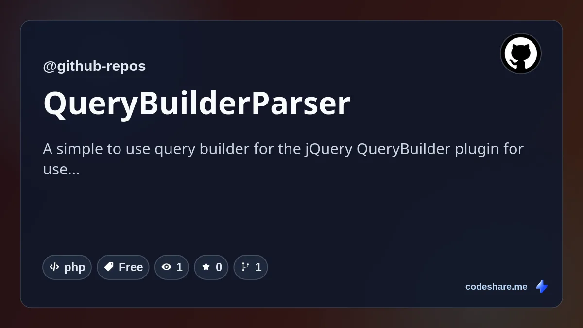 QueryBuilderParser