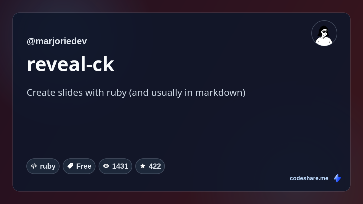 reveal-ck