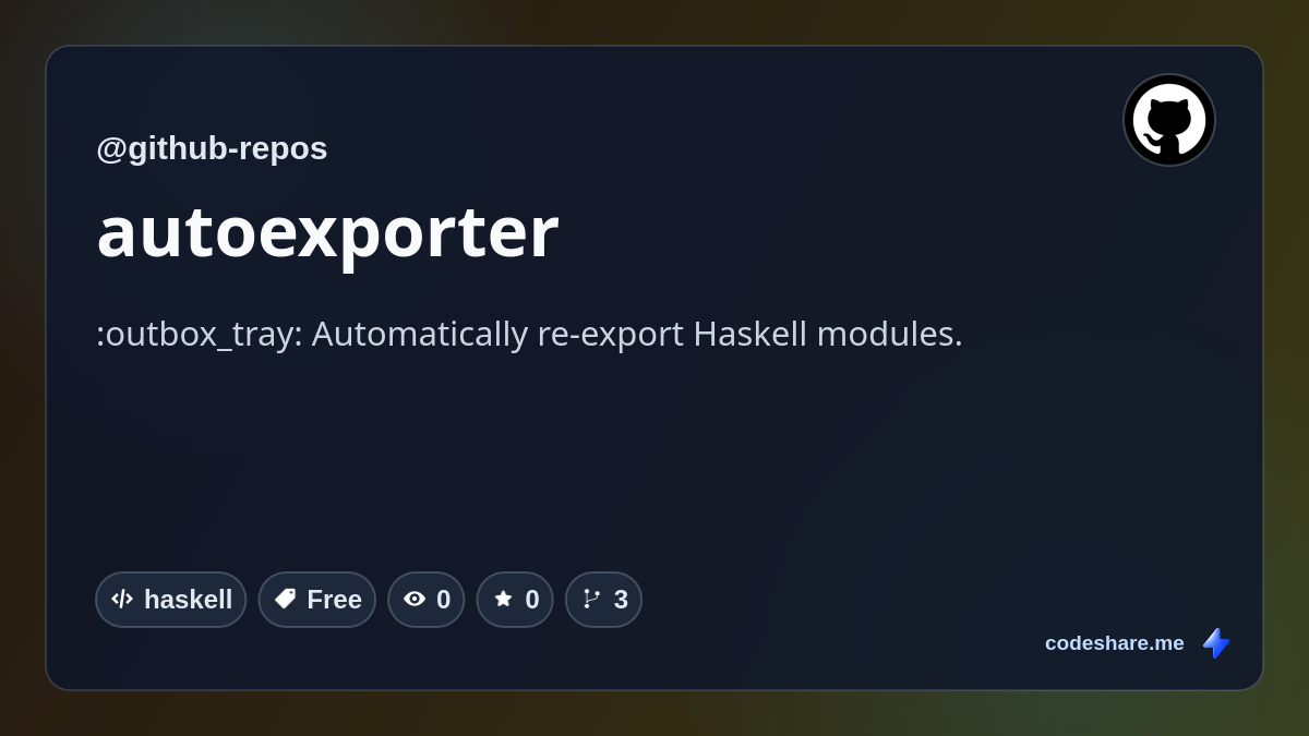 autoexporter