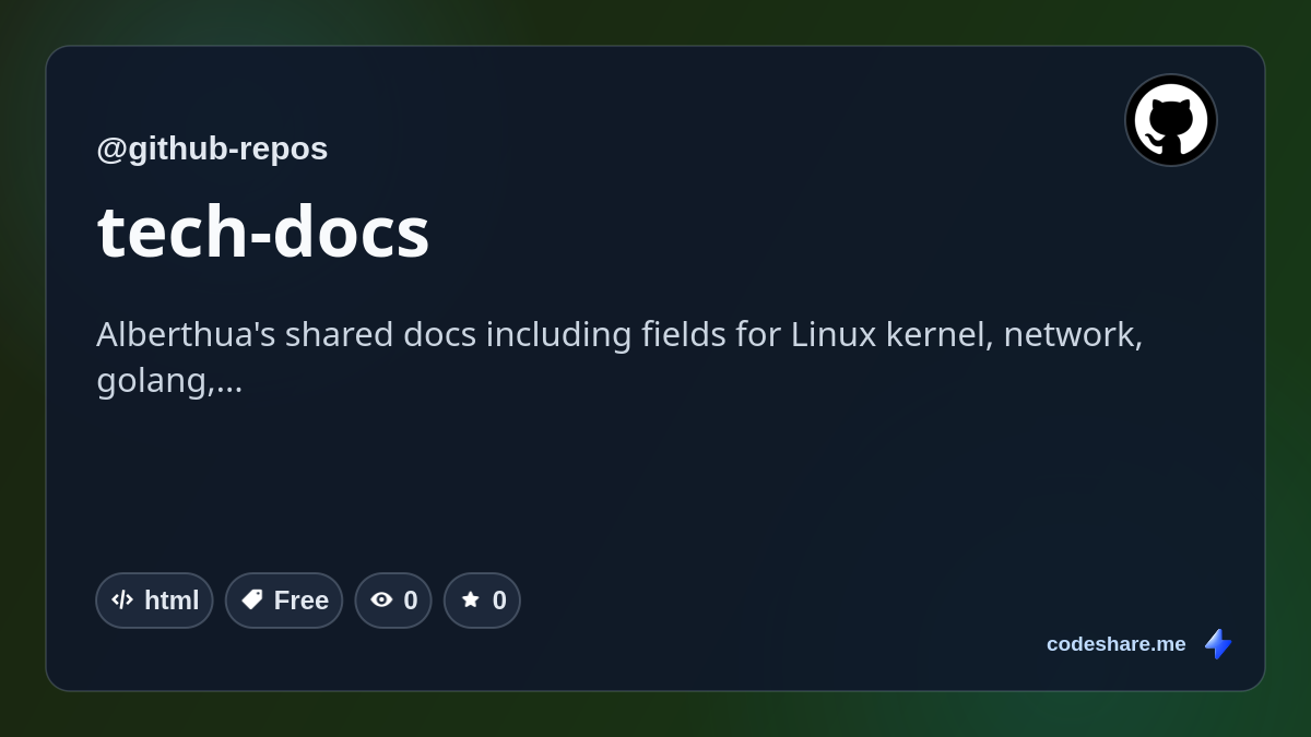 tech-docs