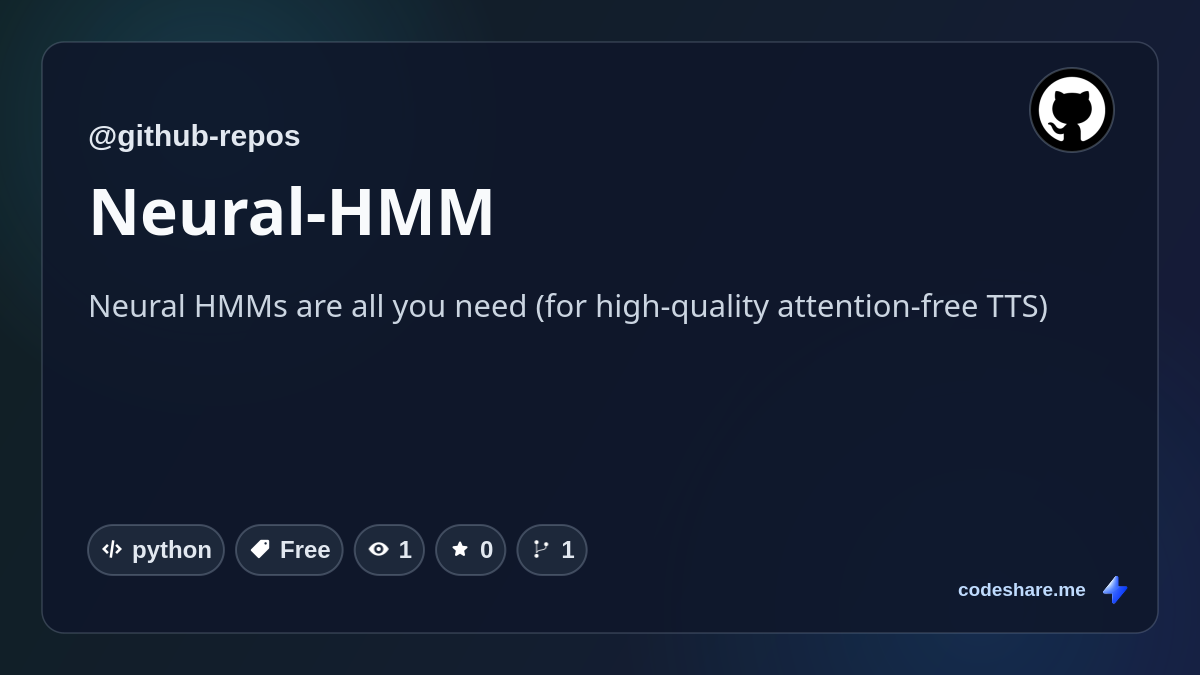 Neural-HMM