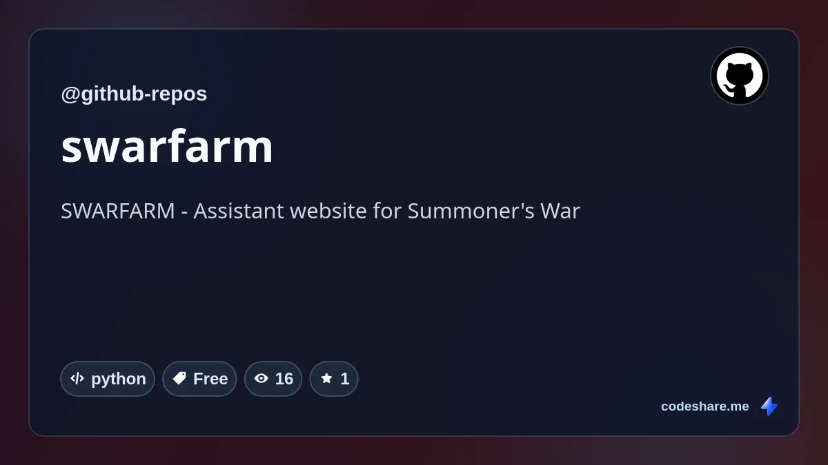 swarfarm