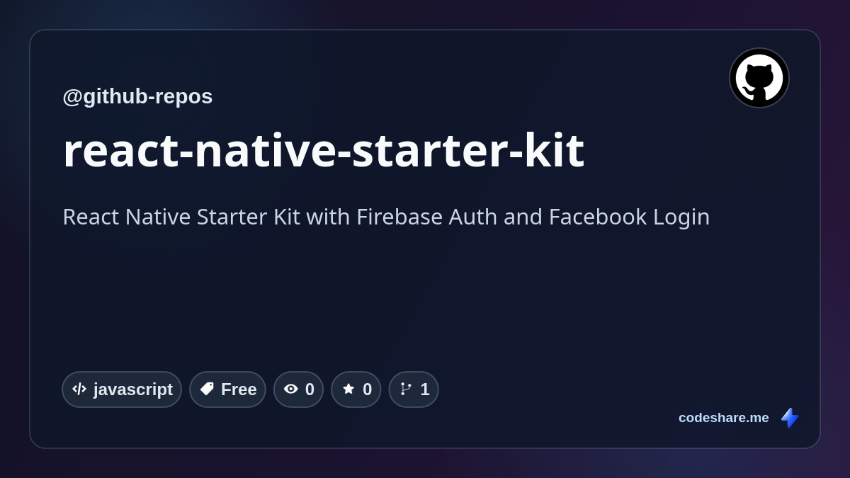 react-native-starter-kit