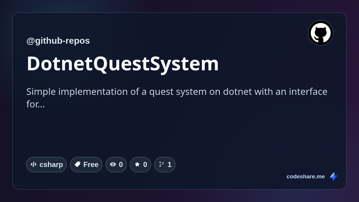 DotnetQuestSystem