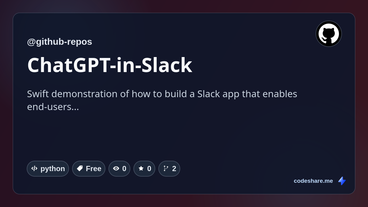 ChatGPT-in-Slack